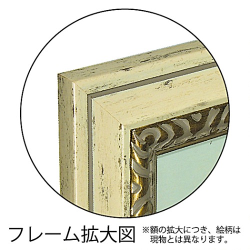 ジャネット・ヴェルテンテス 静物画 アクア ソロ JV-13001 55.5x55.5cm 額付きポスター インテリア 取寄品 送料無料_2
