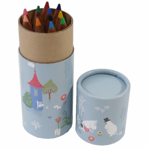 ムーミン 色鉛筆 紙筒ケース入り ミニ 12色 いろえんぴつ ムーミン ブルー 北欧 スケッチ用品 キャラクター グッズの通販はau Pay マーケット シネマコレクション 5400円以上で送料無料