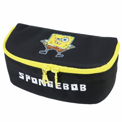 スポンジボブ ペンケース バニティ フルオープン ペンケース ブラック Spongebob 新学期準備雑貨 キャラクター グッズの通販はau Pay マーケット シネマコレクション 5400円以上で送料無料