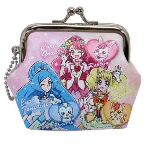 ヒーリングっどプリキュア 小銭入れ がまぐちポーチ M リボン コインケース キャラクター グッズの通販はau Pay マーケット シネマコレクション 5400円以上で送料無料