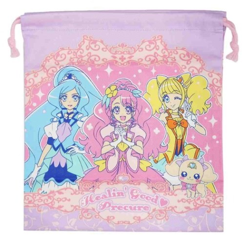 ヒーリングっどプリキュア 巾着袋 きんちゃくポーチ M ss 26 5 29 5cm キャラクター グッズの通販はau Pay マーケット シネマコレクション 5400円以上で送料無料