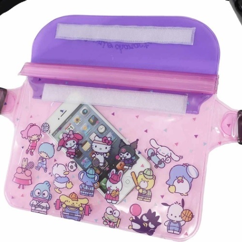 サンリオキャラクターズ 防水スマホポシェット ウォータープルーフポーチ ミックス サンリオ キャラクター グッズ メール便可の通販はau Pay マーケット シネマコレクション 5400円以上で送料無料