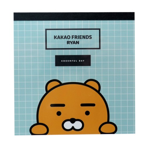 Kakao Friends メモ帳 スクエア メモ ライアン キャラクター グッズ メール便可の通販はau Pay マーケット シネマコレクション 5400円以上で送料無料