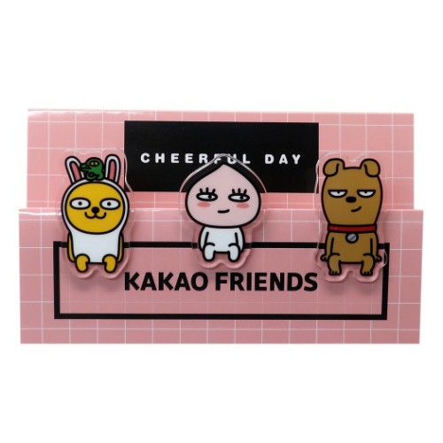 Kakao Friends クリップ ダイカット クリップ 3個セット アピーチ キャラクター グッズ メール便可の通販はau Pay マーケット シネマコレクション 5400円以上で送料無料