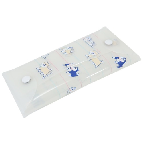 クリア マルチケース ペンポーチ しばんばん お散歩 柴犬 キャラクター グッズ メール便可の通販はau Pay マーケット シネマコレクション 5400円以上で送料無料