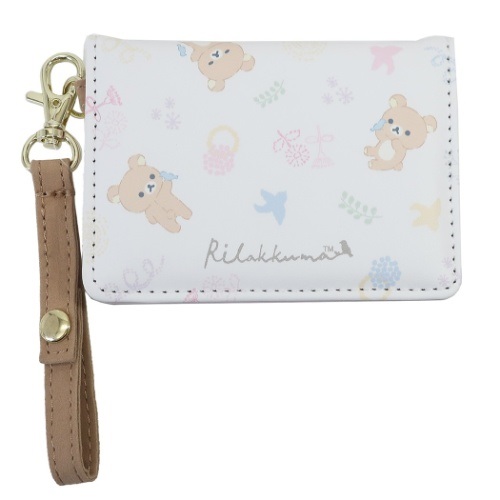 リラックマ 定期入れ 2つ折り パスケース Happy Blue Bird サンエックス キャラクター グッズの通販はau Pay マーケット シネマコレクション 5400円以上で送料無料