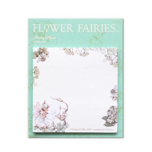 付箋 スクエア ふせん フラワーフェアリーズ White Bindweed Flower Fairies 大人向け文具 グッズ メール便可の通販はau Pay マーケット シネマコレクション 5400円以上で送料無料