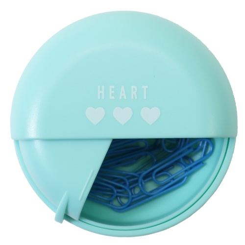 クリップ サークルケース付き ゼムクリップ セット ハート ミント おしゃれ グッズの通販はau Pay マーケット シネマコレクション 5400円以上で送料無料