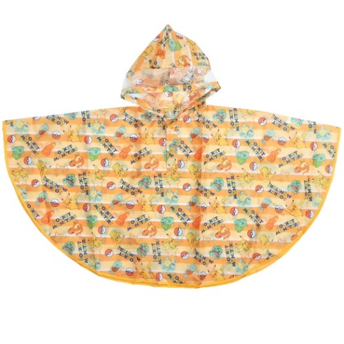 ポケモン 子供用 レインウェア キッズ レインポンチョ イエローボーダー ポケットモンスター キャラクター グッズの通販はau Pay マーケット シネマコレクション 5400円以上で送料無料