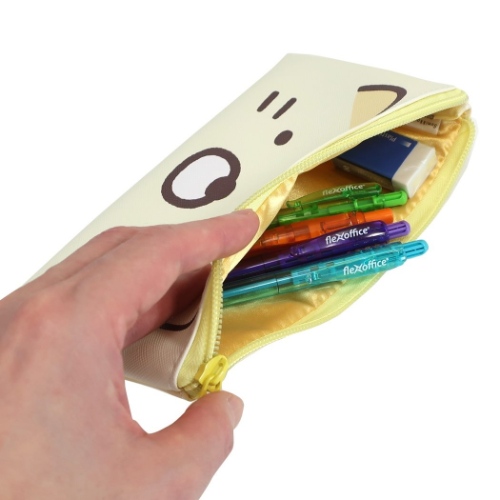 すみっコぐらし 筆箱 フラットポーチ ねこ フェイス サンエックス キャラクター グッズ メール便可の通販はau Pay マーケット シネマコレクション 5400円以上で送料無料