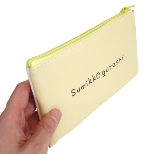 すみっコぐらし 筆箱 フラットポーチ ねこ フェイス サンエックス キャラクター グッズ メール便可の通販はau Pay マーケット シネマコレクション 5400円以上で送料無料