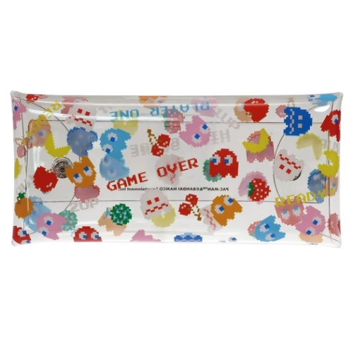 パックマン 筆箱 クリア マルチケース ちらし クリア ゲームキャラクター グッズ メール便可の通販はau Pay マーケット シネマコレクション 5400円以上で送料無料