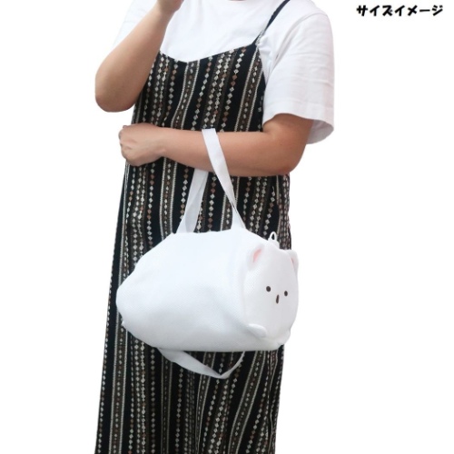 すみっコぐらし ショルダー付き ボストンバッグ メッシュ ロール ボストン しろくま サンエックス キャラクター グッズの通販はau Pay マーケット シネマコレクション 5400円以上で送料無料
