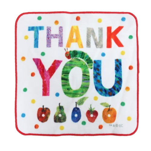 はらぺこあおむし ミニタオル インクジェット ハンカチタオル サンキュー エリックカール 絵本キャラクター グッズ メール便可の通販はau Pay マーケット シネマコレクション 5400円以上で送料無料