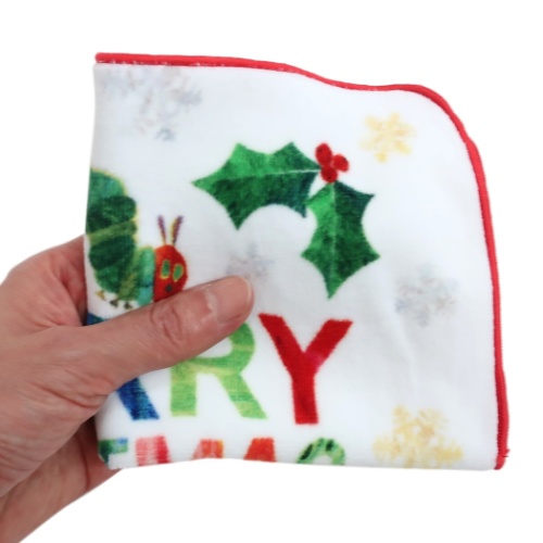 はらぺこあおむし ミニタオル インクジェット ハンカチタオル メリークリスマス エリックカール キャラクター グッズ メール便可の通販はau Pay マーケット シネマコレクション 5400円以上で送料無料