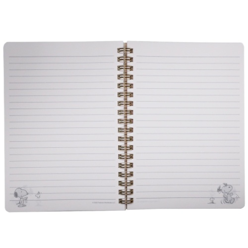 スヌーピー B6 W リングノート ホワイト ピーナッツ キャラクター グッズ メール便可の通販はau Pay マーケット シネマコレクション 5400円以上で送料無料