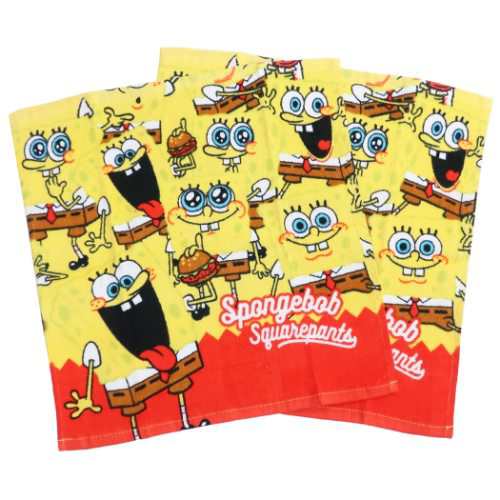スポンジボブ ハンドタオル プリント ウォッシュタオル 2枚セット ダイナー Spongebob キャラクター グッズ メール便可の通販はau Pay マーケット シネマコレクション 5400円以上で送料無料