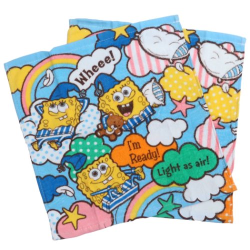 スポンジボブ ハンドタオル プリント ウォッシュタオル 2枚セット ウェイクアップ Spongebob キャラクター グッズ メール便可の通販はau Pay マーケット シネマコレクション 5400円以上で送料無料