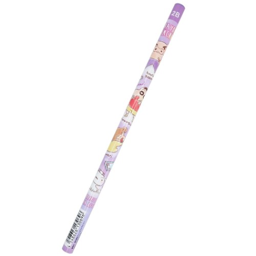 クレヨンしんちゃん 鉛筆 丸軸 えんぴつ 2b ふわふわクレヨン パープル アニメキャラクター グッズ メール便可の通販はau Pay マーケット シネマコレクション 5400円以上で送料無料