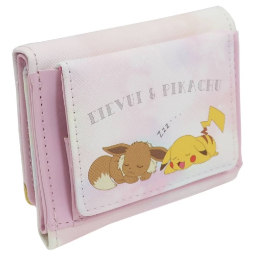 ポケモン 三つ折りコンパクト財布 ミニウォレット ピカチュウ イーブイ ピンク ポケットモンスター キャラクター グッズの通販はau Pay マーケット シネマコレクション 5400円以上で送料無料