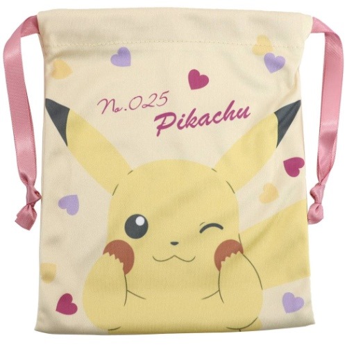 ポケモン 巾着袋 きんちゃくポーチ ピカチュウ ポケットモンスター キャラクター グッズ メール便可の通販はau Pay マーケット シネマコレクション 5400円以上で送料無料