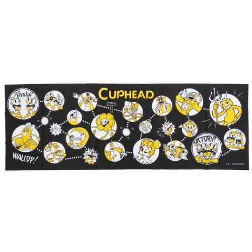 Cuphead カップヘッド 手ぬぐい 日本たおる すごろく ゲームキャラクター グッズ メール便可の通販はau Pay マーケット シネマコレクション 5400円以上で送料無料