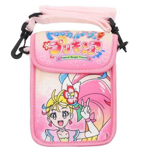 トロピカルージュプリキュア ポシェット ミニ ショルダーバッグ ピンク アニメキャラクター グッズの通販はau Pay マーケット シネマコレクション 5400円以上で送料無料