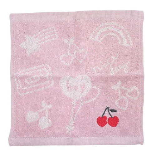 ミニタオル 抗菌 ジャガード ハンカチタオル チェリー 女の子向け 保育園 幼稚園 小学生 グッズ メール便可の通販はau Pay マーケット シネマコレクション 5400円以上で送料無料