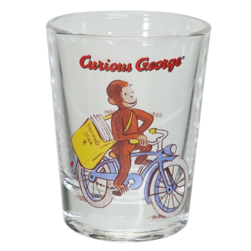 おさるのジョージ ショットグラス ミニグラス クラシックジョージ 自転車 絵本キャラクター グッズの通販はau Pay マーケット シネマコレクション 5400円以上で送料無料