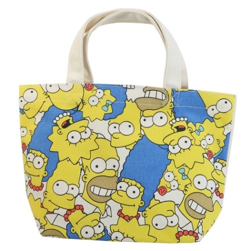 シンプソンズ ランチバッグ マチ付き コットン ミニ トートバッグ ファミリーギッシリ キャラクター グッズの通販はau Pay マーケット シネマコレクション 5400円以上で送料無料
