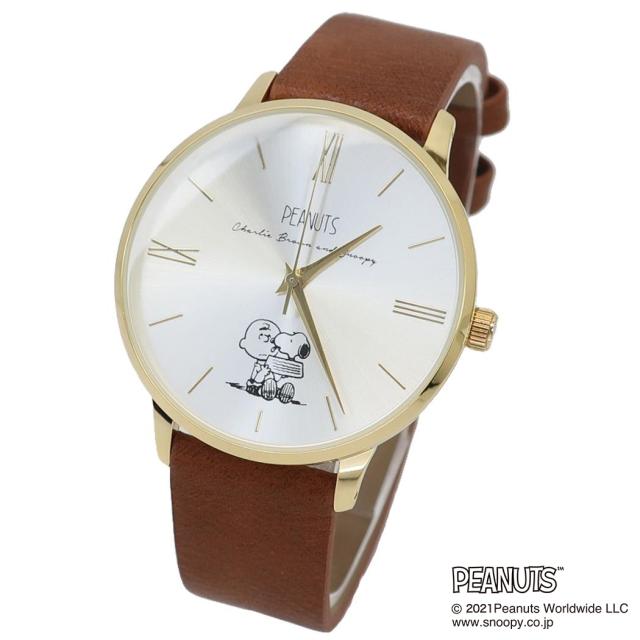 スヌーピー 腕時計 クラシック ペアウォッチ ブラウン ピーナッツ キャラクター グッズの通販はau Pay マーケット シネマコレクション 5400円以上で送料無料