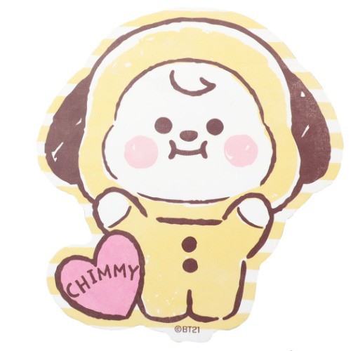 Bt21 トラベル ステッカー ビッグ シール Chimmy Line Friends キャラクター 商品 メール便可の通販はau Pay マーケット シネマコレクション 5400円以上で送料無料