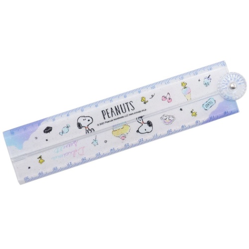 スヌーピー 分度器付き 30cm 折りたたみ 定規 ものさし アイス ピーナッツ キャラクター グッズ メール便可の通販はau Pay マーケット シネマコレクション 5400円以上で送料無料