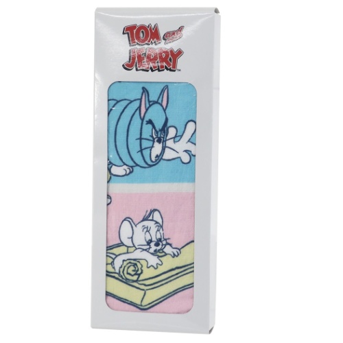 トムとジェリー タオルギフト ボックス入り フェイスタオル WB-0005 ファニーパステル ワーナーブラザース キャラクター グッズ