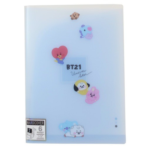 BT21 クリアファイル A4 6ポケット カラー ポケットファイル コロコロ LINE FRIENDS キャラクター 商品の通販はau PAY  マーケット - 【シネマコレクション】5400円以上で送料無料 | au PAY マーケット－通販サイト