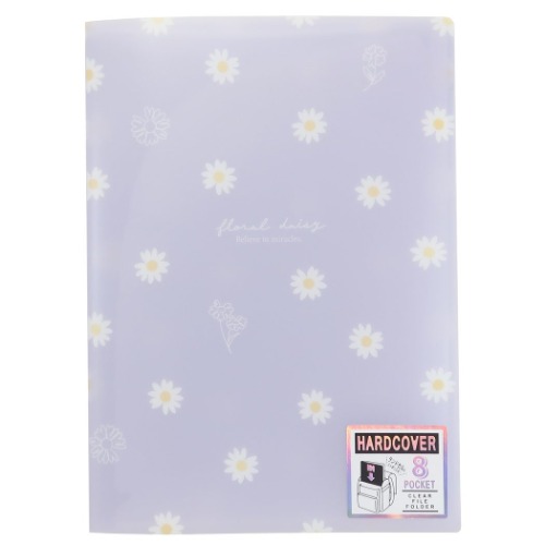 クリアファイル ハードカバー 8ポケット ポケットファイル デイジーチラシ かわいい グッズ メール便可の通販はau Pay マーケット シネマコレクション 5400円以上で送料無料