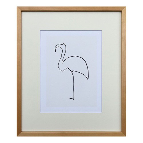 パブロ ピカソ アートポスター Le flamand rose-NA Pablo Picasso フラミンゴ 壁掛け用 インテリア 取寄品の通販は