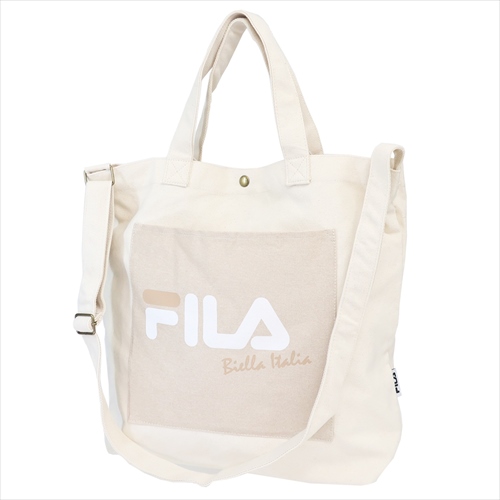 フィラ トートバッグ 2wayグレイッシュポケットトート FILA