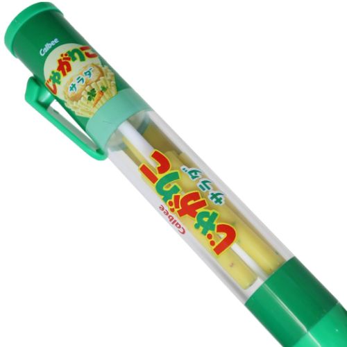 キャラクター柄 シャープペンシル 本体　じゃがりこ じゃがりこ ボールペン サクサクボールペン お菓子パッケージ