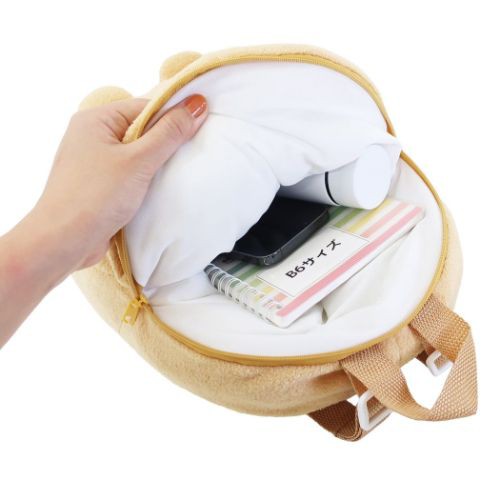 すみっコぐらし デイパック ぬいぐるみリュック とんかつ