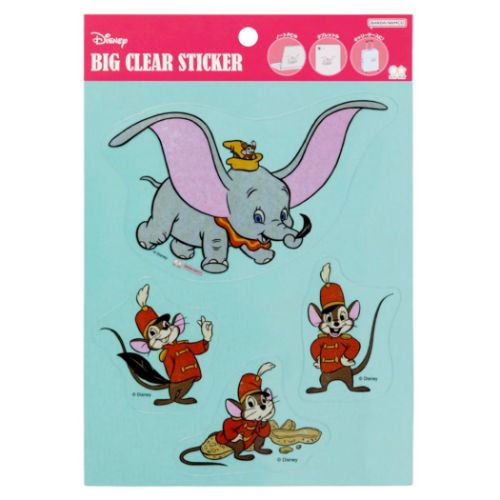 ダンボ ビッグシール ビッグクリアステッカー Colors ディズニー キャラクター グッズ メール便可の通販はau Pay マーケット シネマコレクション 5400円以上で送料無料