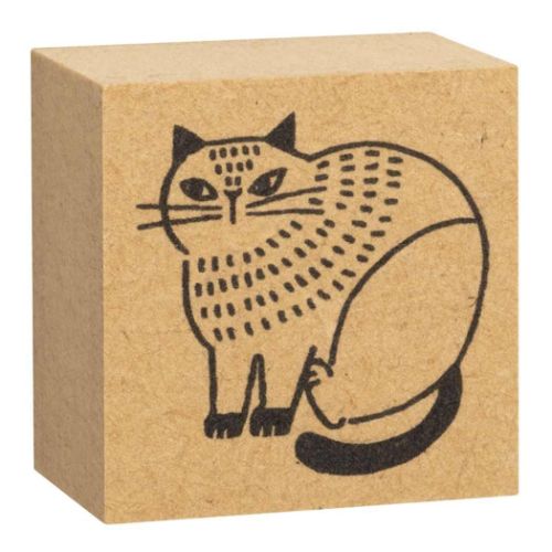 FIKA はんこ スタンプ ネコA かわいい グッズ メール便可