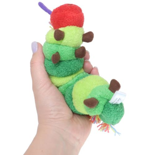 はらぺこあおむし　エリックカール　ぬいぐるみ はらぺこあおむしカラフルグリーンぬいぐるみS ぬいぐるみ 人形