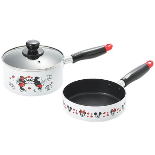 ミッキー＆ミニー 調理器 ソースパン＆フライパン16cm ディズニー キャラクター グッズの通販は
