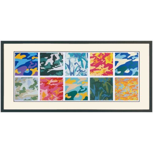 アンディ ウォーホール アートポスター Andy Warhol　CAMOUFLAGE 1987 ギフト インテリア 取寄品 27,170円