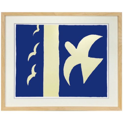 ジョルジュ ブラック アートポスター Georges Braque Oiseaux1955 ギフト インテリア 取寄品