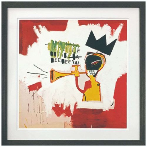 バスキア JEAN-MICHEL BASQUIAT 油絵 1 バスキア JEAN-MICHEL BASQUIAT 油絵 1