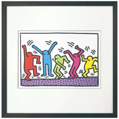 Keith Haring アートポスター キースヘリング Unaltd (dance) 美工社