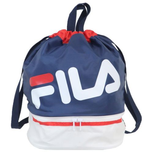 フィラ プールバッグ 2wayボンサック 2層式 FILA スポーツブランド