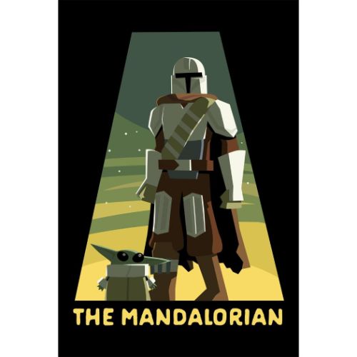 スターウォーズ マンダロリアン POSTCARD ケース付きポスト